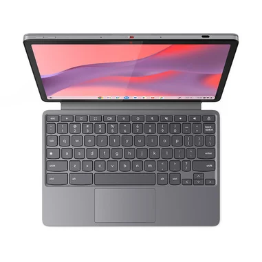 Notebook Chomebook Duet | Display 11.0'' WUXGA (1920x1200) Touch | Processore MTK M 838 | Memoria RAM 8GB | Memoria SSD 128GB | Scheda grafica Integrata | Sistema Operativo CHROME OS | LUNA_GREY | Caricatore NON incluso | Folio Stand + - Lenovo