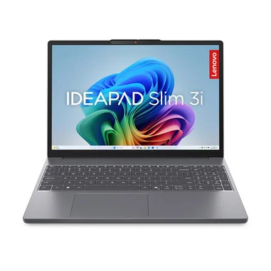 IdeaPad | Notebook Slim 3 | Display 15.3'' WUXGA (1920x1200) | Processore INTEL CORE U7 355 | Memoria RAM 16GB | Memoria SSD 512GB | Scheda grafica Integrata | Sistema Operativo WINDOWS 11 HOME | LUNA_GREY | Caricatore NON incluso - Lenovo