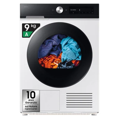 DV90DB7845GE asciugatrice Libera installazione Caricamento frontale 9 kg Bianco - Samsung