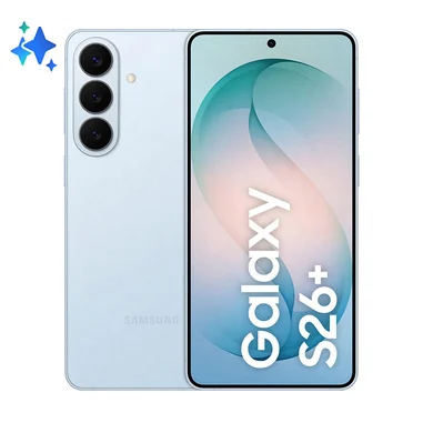 Galaxy S26+ Smartphone AI, 256GB, Processore avanzato, Assistente Foto, Creative Studio, Camera 50 MP, 4900 mAh, Sky Blue - Samsung