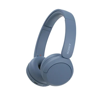 Cuffie Bluetooth wireless WH-CH520 - Durata della batteria fino a 50 ore con ricarica rapida, stile on-ear - Blu - Sony