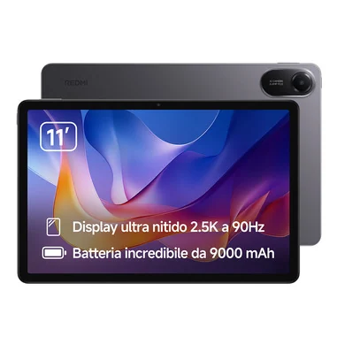 Redmi Pad 2 Mediatek 256 GB 27,9 cm (11") 4 GB Wi-Fi 5 (802.11ac) Grigio - Xiaomi